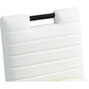 Meridian Aimee Cream Vegan Leather Counter Stool IMAGE 8