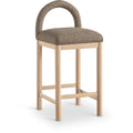  Color_Brown -- Meridian Conrad Counter Height Stool IMAGE 1