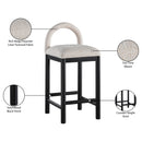  Color_Beige -- Meridian Conrad Counter Height Stool IMAGE 10