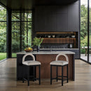  Color_Beige -- Meridian Conrad Counter Height Stool IMAGE 2