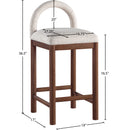  Color_Beige -- Meridian Conrad Counter Height Stool IMAGE 9
