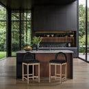  Color_Black -- Meridian Conrad Counter Height Stool IMAGE 2