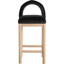  Color_Black -- Meridian Conrad Counter Height Stool IMAGE 3