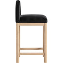  Color_Black -- Meridian Conrad Counter Height Stool IMAGE 4