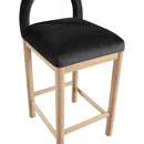 Color_Black -- Meridian Conrad Counter Height Stool IMAGE 7