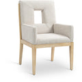  Color_Cream -- Meridian Gwendolyn Arm Chair IMAGE 1
