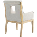  Color_Cream -- Meridian Gwendolyn Arm Chair IMAGE 6