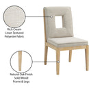  Color_Cream -- Meridian Gwendolyn Dining Chair IMAGE 10