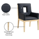  Color_Black -- Meridian Gwendolyn Arm Chair IMAGE 10