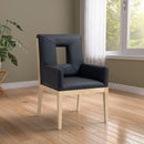  Color_Black -- Meridian Gwendolyn Arm Chair IMAGE 2
