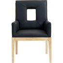  Color_Black -- Meridian Gwendolyn Arm Chair IMAGE 3