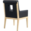  Color_Black -- Meridian Gwendolyn Arm Chair IMAGE 6