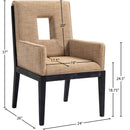  Color_Cognac -- Meridian Gwendolyn Arm Chair IMAGE 9