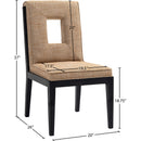  Color_Cognac -- Meridian Gwendolyn Dining Chair IMAGE 9