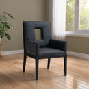  Color_Black -- Meridian Gwendolyn Arm Chair IMAGE 2