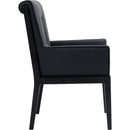  Color_Black -- Meridian Gwendolyn Arm Chair IMAGE 4
