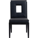  Color_Black -- Meridian Gwendolyn Dining Chair IMAGE 3