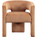  Color_Saddle -- Riz Saddle Corduroy Upholstered Accent / Dining Chair IMAGE 3