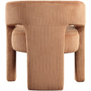  Color_Saddle -- Riz Saddle Corduroy Upholstered Accent / Dining Chair IMAGE 5