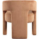 Meridian Riz Saddle Corduroy Fabric Accent/Dining Chair IMAGE 5