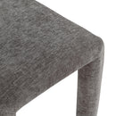  Color_Grey -- Amari Grey Chenille Fabric Upholstered Dining Chair IMAGE 7