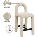  Color_Beige -- Meridian Amari Counter Height Stool IMAGE 9