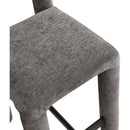  Color_Grey -- Amari Grey Chenille Fabric Upholstered Counter Stool IMAGE 7