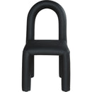 Meridian Amari Black Vegan Leather Dining Chair IMAGE 3