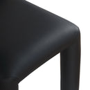 Meridian Amari Black Vegan Leather Dining Chair IMAGE 7