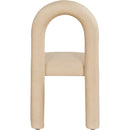 Meridian Amari Tan Vegan Leather Dining Chair IMAGE 5