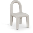  Color_Taupe -- Amari Taupe Vegan Leather Upholstered Dining Chair IMAGE 1