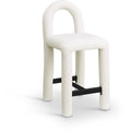  Color_Cream -- Amari Cream Vegan Leather Upholstered Counter Stool IMAGE 1