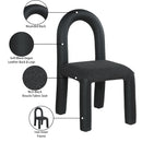  Color_Black -- Meridian Amari Dining Chair IMAGE 9