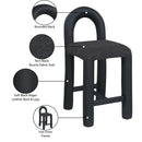  Color_Black -- Meridian Amari Counter Height Stool IMAGE 9