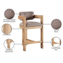  Color_Brown -- Meridian Sacha Counter Height Stool IMAGE 10
