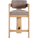  Color_Brown -- Meridian Sacha Counter Height Stool IMAGE 3