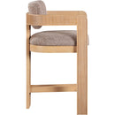  Color_Brown -- Meridian Sacha Counter Height Stool IMAGE 4