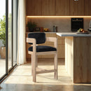  Color_Black -- Meridian Sacha Counter Height Stool IMAGE 2
