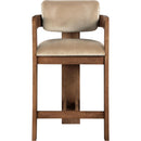  Color_Beige -- Meridian Sacha Counter Height Stool IMAGE 3