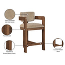  Color_Beige -- Meridian Sacha Counter Height Stool IMAGE 9