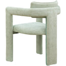  Color_Mint -- Brenda Mint Chenille Fabric Upholstered Dining Chair IMAGE 6
