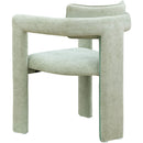 Meridian Brenda Mint Chenille Fabric Dining Chair IMAGE 6