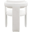 Meridian Brenda Cream Vegan Leather Dining Chair IMAGE 5