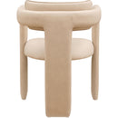 Meridian Brenda Tan Vegan Leather Dining Chair IMAGE 5