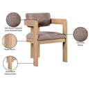 Color_Brown -- Meridian Sacha Chair IMAGE 10