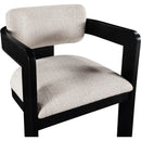  Color_Beige -- Meridian Sacha Arm Chair IMAGE 6