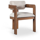 Color_Beige -- Meridian Sacha Arm Chair IMAGE 1
