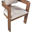  Color_Beige -- Meridian Sacha Arm Chair IMAGE 7