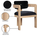  Color_Black -- Meridian Sacha Arm Chair IMAGE 9