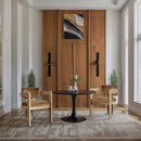  Color_Saddle -- Sacha Saddle Velvet Upholstered Dining Chair IMAGE 2